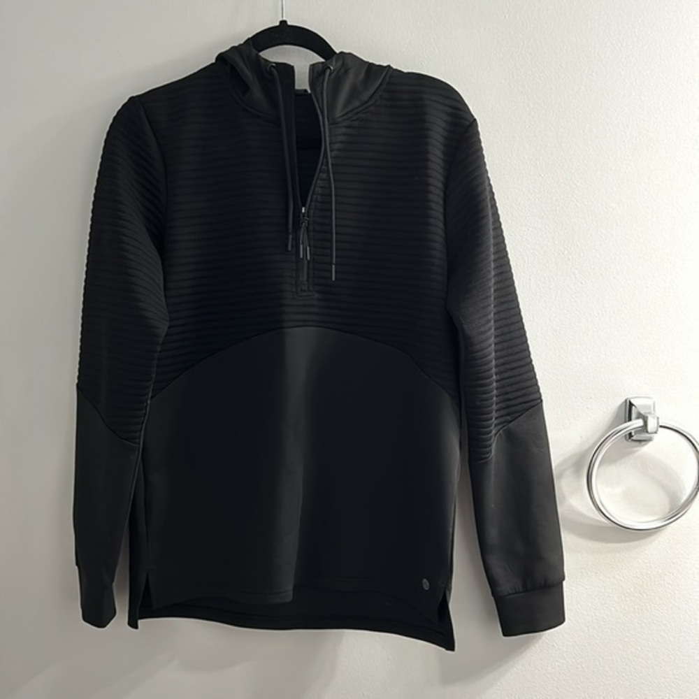 Apana 1/4 zip up black